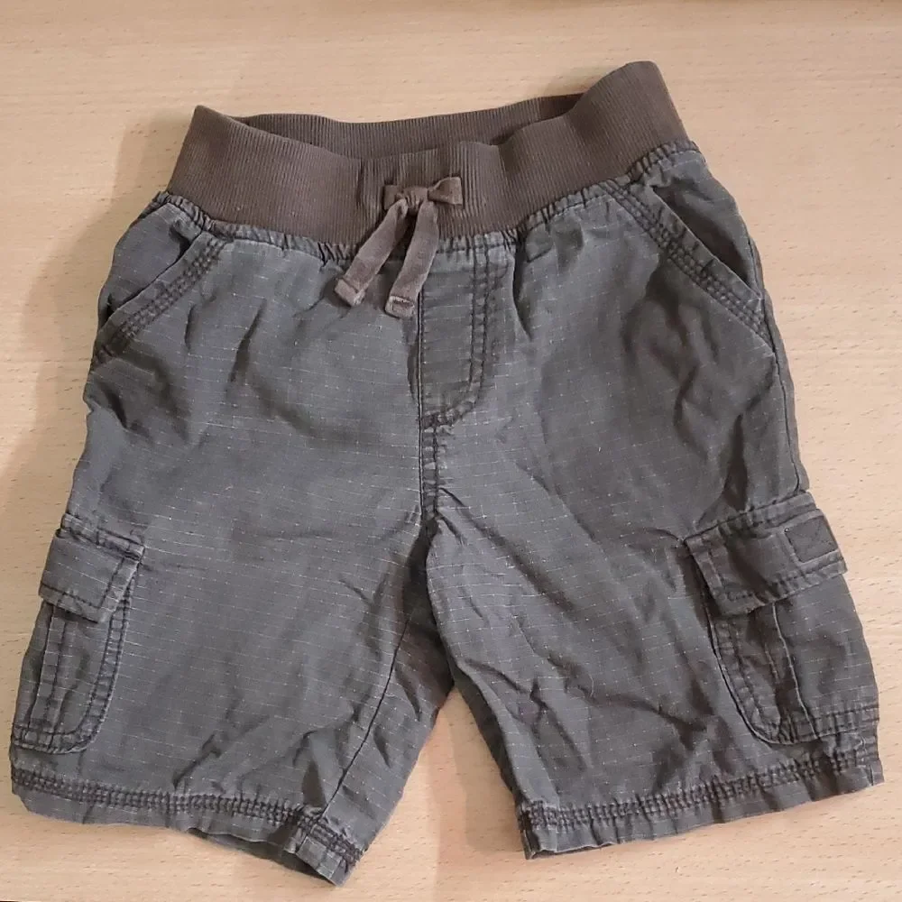 Gymboree 5T Dark Brown Kids Cargo Shorts 🌏5/$10🌏